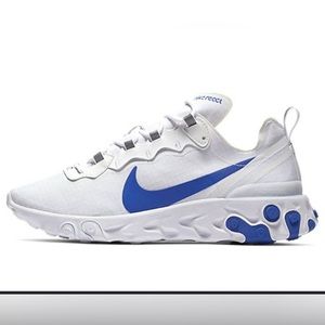 Nike React Element 55 "White Game Royal"